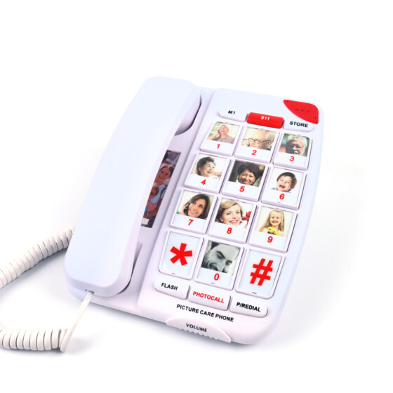 Photo Memory Dialing Telephone for Seniors - CT-267