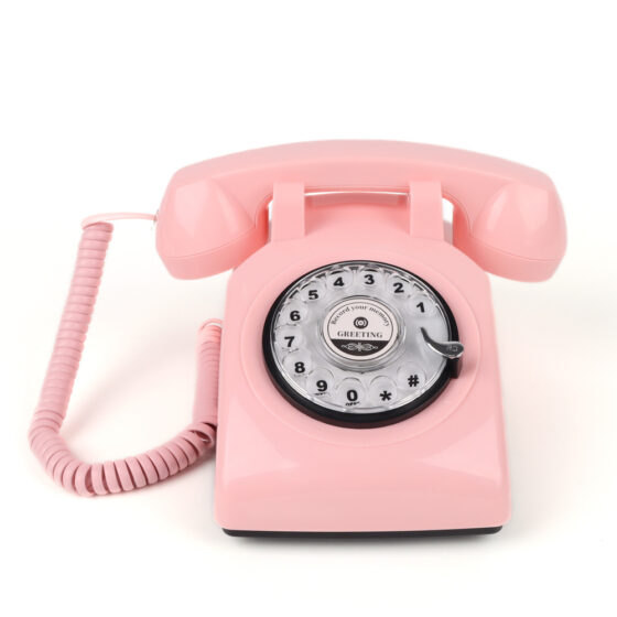 Vintage American Rotary Audio Telephone CT-8019