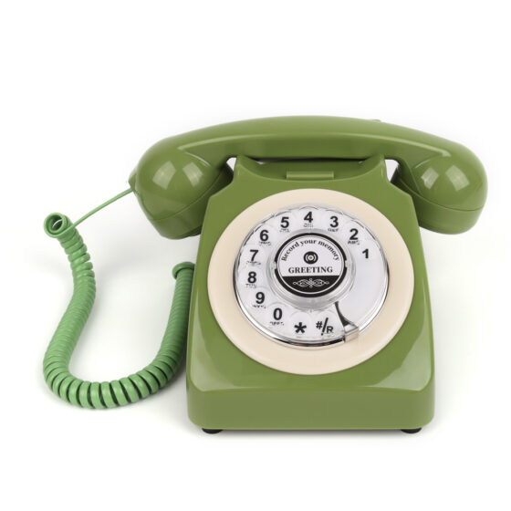 British Style Rotary Audio Telephone CT-8019