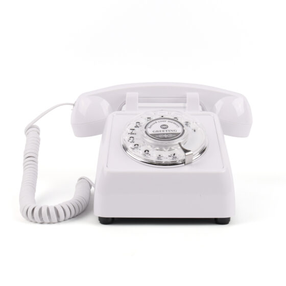 Modern Rotary Audio Telephone CT-8020