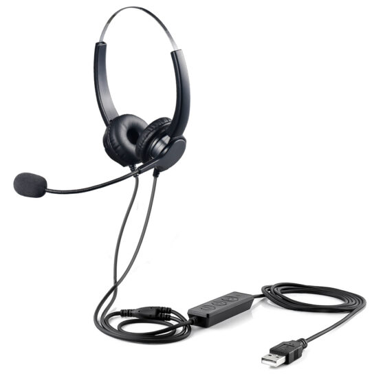 USB Noise Cancelling Headset VH500D for Call Centers